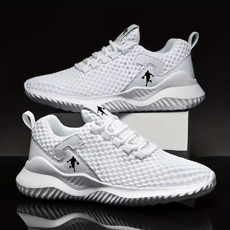White Air Mesh Runner